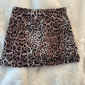 Greyson golf Phoenix Skirt with Shortie in leopard cheetah Women Medium